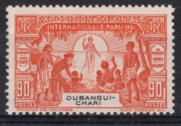 Oubangui Timbre-Poste N°86* Neuf  Charnière TB Cote 8€50 - Neufs