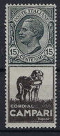 ITALY 1924 / 1925 Advertising Stamp * MH , Condition See Scan. LOT 364 - Publicité