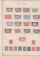 Côte D'Ivoire -  Collection Vendue Page Par Page - Neuf * Avec Charnière - B/TB - Unused Stamps