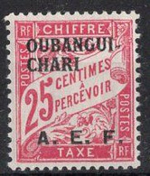 Oubangui Timbre-Taxe N°4* Neuf  Charnière TB Cote 2€50 - Neufs