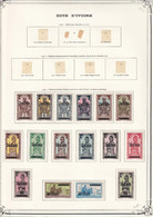 Côte D'Ivoire N°88/103 -  Collection Vendue Page Par Page - Neuf * Avec Charnière - TB - Unused Stamps