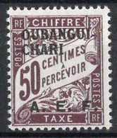 Oubangui Timbre-Taxe N°7* Neuf  Charnière TB Cote 3€50 - Neufs