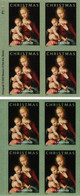 USA - 2022 - Christmas - Virgin And Child - Mint Self-adhesive Booklet Stamp Pane (8 Stamps) - Double-side - Unused Stamps