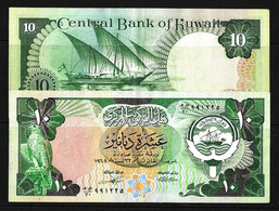 KUWAIT 10 Ten DINARS NOTE "CENTRAL BANK Of KUWAIT As Per Scan - Koeweit