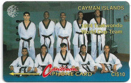 Cayman Isl. - C&W (GPT) - 1994 Taekwondo Team, 9CCIA, 1994, 10.000ex, Used - Cayman Islands