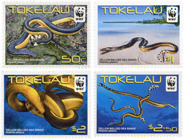 258771 MNH TOKELAU 2011 PROTECCION A LA NATURALEZA - SERPIENTES - Tokelau