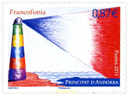 259985 MNH ANDORRA. Admón Francesa 2011 FRANCOFONOS - Colecciones