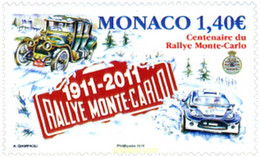 617621 MNH MONACO 2011 AUTOMOVILISMO - Andere & Zonder Classificatie