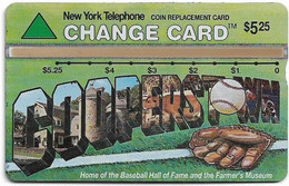 USA - Nynex (L&G) - Cooperstown - 310A - 10.1993, 5.25$, 16.351ex, Mint - [1] Hologrammkarten (Landis & Gyr)