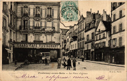 CPA FONTENAY-sous-BOIS - La Place D'Armes (659555) - Fontenay Sous Bois
