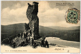 CPA Siege De BELFORT Les Allemands A La Miotte (722550) - Belfort – Siège De Belfort