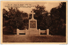 CPA Siege De BELFORT Monument De L'Abbé Miclo (722552) - Belfort – Siège De Belfort