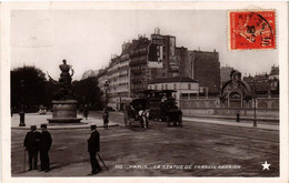 CPA PARIS 5e La Statue De Francis Garnier (535241) - Statues