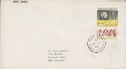 British Antarctic Territory (BAT) Cover Ca Signy Island South Orkneys  JAN 17 1972 (TA167) - Storia Postale