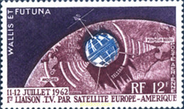 263088 MNH WALLIS Y FUTUNA 1962 PRIMERA TRANSMISIÓN DE TELEVISIÓN DIRECTAMENTE DESDE EUROPA-AMÉRICA - Used Stamps