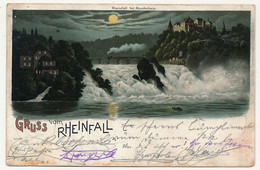 CPA - SUISSE - Gruss Vom Rheinfall  - 1899 - Otros & Sin Clasificación