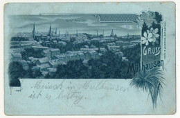 CPA - MULHOUSE (Haut Rhin) - Gruss Aus Mulhausen - 1899 - Mulhouse