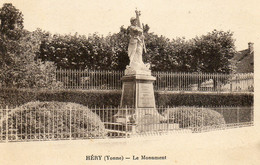 - HERY (89) - Le Monument Aux Morts  -21939- - Hery