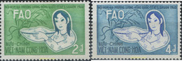 656853 HINGED VIETNAM DEL SUR 1960 FAO (ORGANIZACION PARA LA ALIMENTACION Y LA AGRICULTURA) - Tegen De Honger