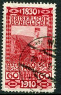 AUSTRIA 1910 80th Birthday Of Franz Joseph 60 H..used  Michel 173 - Oblitérés