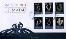 347674 MNH NUEVA ZELANDA 2011 MATARIKI - AÑO NUEVO MOARI - Abarten Und Kuriositäten