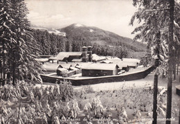 SANT'EREMO DI CAMALDOLI - CARTOLINA FG SPEDITA NEL 1963 - PANORAMA INVERNALE - Arezzo