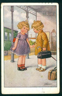 CLF478 - KRAENZLE KRANZLE PINX TAKING LEAVE - CHILDREN 1938 ILLUSTRATORE ILLUSTRATOR - Kraenzle