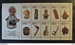 11 - 22 - Afrique Du Sud - South Africa - Blocs Cultural Experience  ** - MNH - Blocks & Sheetlets