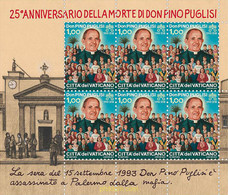 606123 MNH VATICANO 2018 DON PINO PUGLISI - Oblitérés