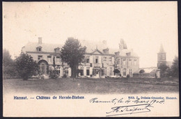 +++ CPA - HANNUT -  Château De HERZEE - BLEHEN - 1904  // - Hannuit