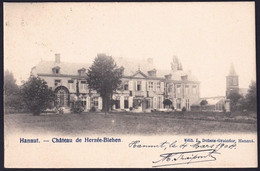 +++ CPA - HANNUT -  Château De HERZEE - BLEHEN - 1904  // - Hannut