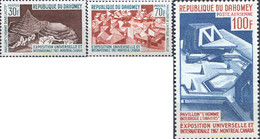 269050 MNH DAHOMEY 1967 EXPOSICION UNIVERSAL DE MONTREAL - Other & Unclassified