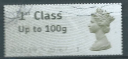 GROSBRITANNIEN GRANDE BRETAGNE GB 2008  POST&GO 1ST CLASS Up To 100g USED SG FS1 MI ATM2a YT TDIST D2a - Post & Go (distribuidores)