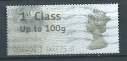 GROSBRITANNIEN GRANDE BRETAGNE GB 2008  POST&GO 1ST CLASS Up To 100g USED SG FS1 MI ATM2a YT TDIST D2a - Post & Go (distributeurs)