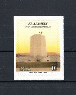 ITALIA : Seconda Battaglia Di  EL ALAMEIN - 1 Val. Da 1,20 €.  MNH**  Del  8.11.2022 - 2021-...: Nieuw/plakker