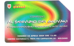 Italy - AA - Alto Adige - Al Servizio Dei Giovani - Südtirol - 31.12.2004 - Öff. Diverse TK