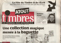 Journal Des Affranchis Atout Timbres N°114 Une Collection Menée à La Baguette - Florilège D'émissions...2007 - French