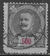 Portugal – 1895 King Carlos 500 Réis Used Stamp - Ongebruikt