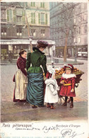 CPA Métiers - Paris Pittoresque - Marchande D'oranges - Charette - Vendeuse - Colorisé - Kunzli - Pornic 1901 - Venters