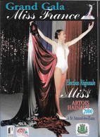 RARE Catalogue Original 2000 Grand Gala MISS FRANCE Election Régionale ARTOIS HAINAUT - Press Books