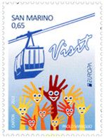 283124 MNH SAN MARINO 2012 EUROPA CEPT 2012 - TURISMO - Usados