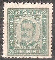 Portugal, 1892/3, # 70a Dent. 11 1/2, P. Pontinhado, MH - Ungebraucht