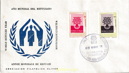 495808 MNH ARGENTINA 1960 AÑO MUNDIAL DEL REFUGIADO - Used Stamps