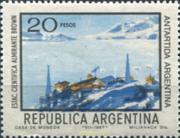 673593 HINGED ARGENTINA 1968 ANTARTICA ARGENTINA - Gebraucht