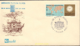 496087 MNH ARGENTINA 1981 CENTENARIO DEL OBSERVATORIO NAVAL - Oblitérés