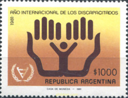 283542 MNH ARGENTINA 1981 - Oblitérés