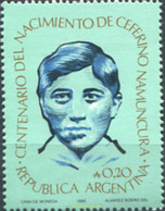 283665 MNH ARGENTINA 1986 CENTENARIO DEL NACIMIENTO DE CEFERINO NAMUNCURA - Oblitérés