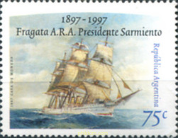 283741 MNH ARGENTINA 1997 CENTENARIO DE LA FRAGATA "PRESIDENTE SARMIENTO" - Used Stamps