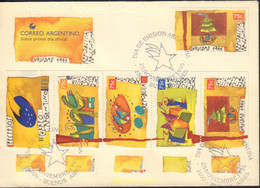 496212 MNH ARGENTINA 1995 NAVIDAD - Usados