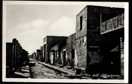 257 - MINT- POSTCARD - POMPEI - VIA  DELL'ABONDANZA -  ITALY - Histoire